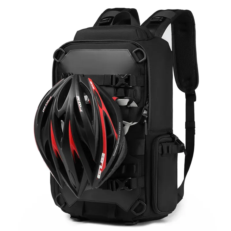 Sac à dos Ozuko Mochila pour skateboard, sports de plein air, ordinateur portable 17 pouces, multifonction, imperméable, sac de voyage pour homme