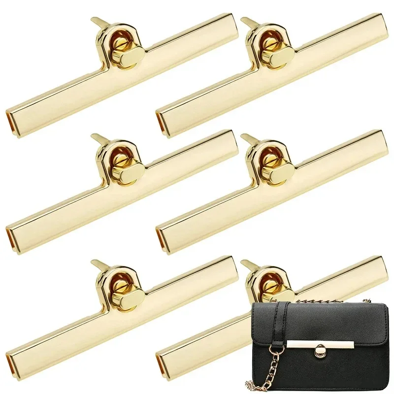 6 pièces 9.5cm sac en métal bande tourner serrure torsion serrure fermoir boucles en cuir artisanat femmes sac à main sac à bandoulière sac à main matériel de bricolage