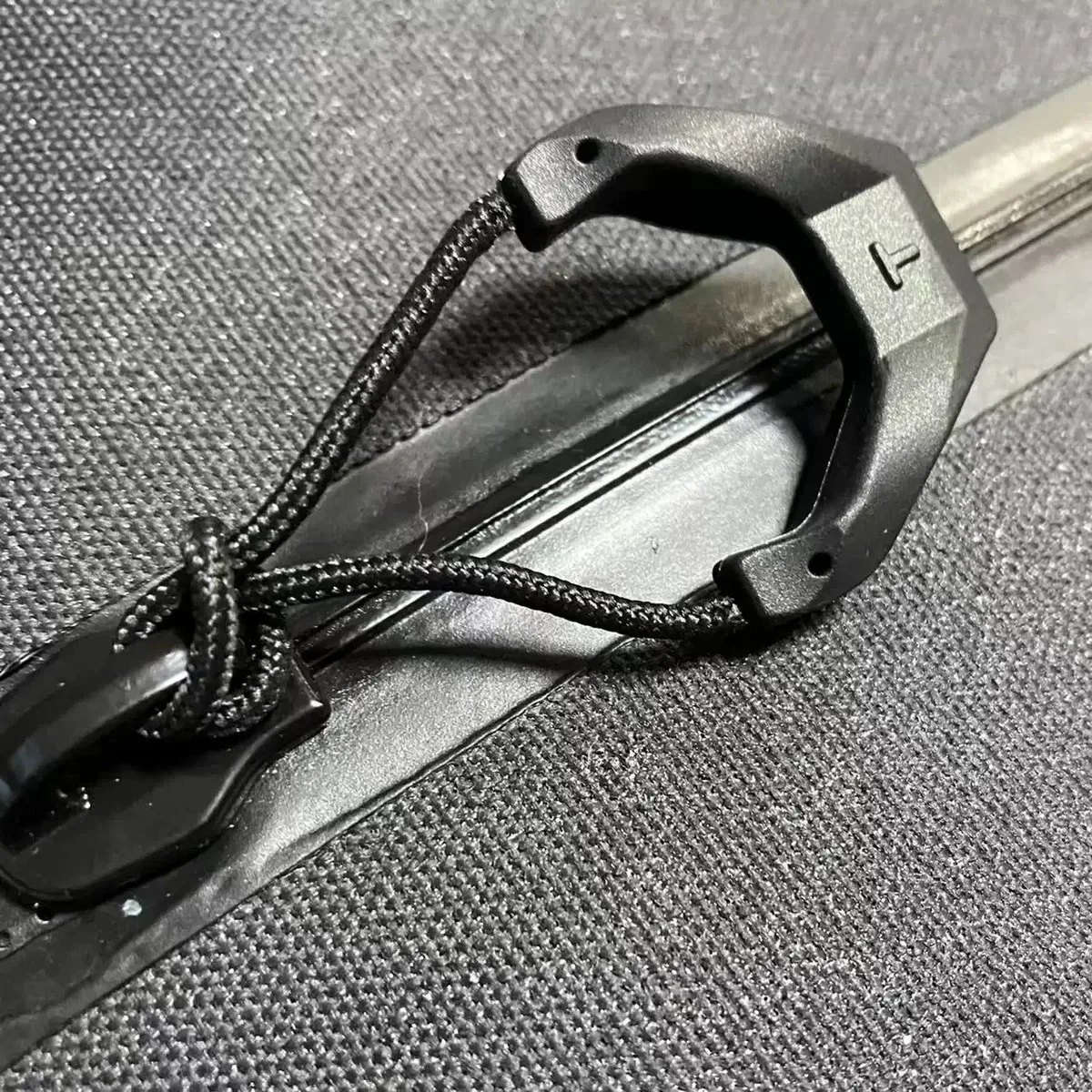 extracteur de fermeture éclair en tpu durable en forme de t multifonction pour l'extérieur, sac à dos tactique, sac de voyage, accessoires de corde arrière à fermeture éclair, 10 pièces/lot