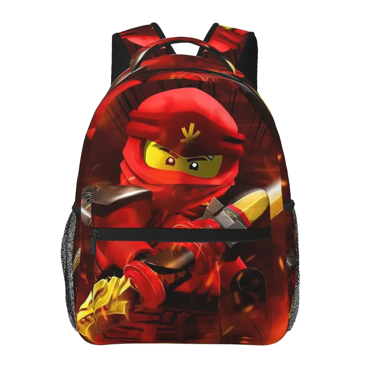 sac à dos ninjagos ninja warrior pour étudiants, sac d'école, sac à dos de randonnée, sac de voyage pour garçons et filles, sac à dos à la mode, sacs à bandoulière