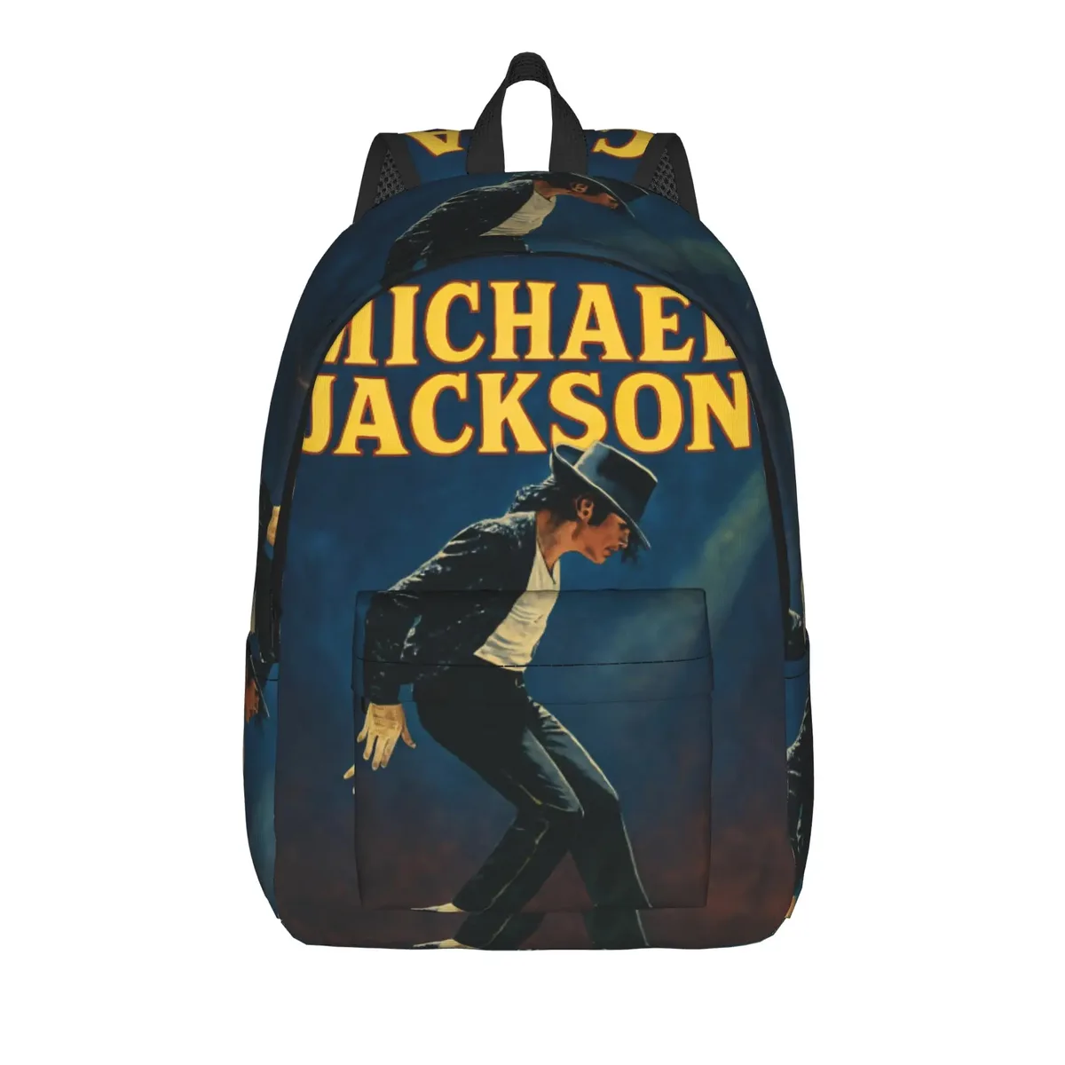 sac à dos michael jacksons musical movie 2026, sac à dos pour lycée et affaires, pour hommes et femmes, sacs en toile pour ordinateur portable