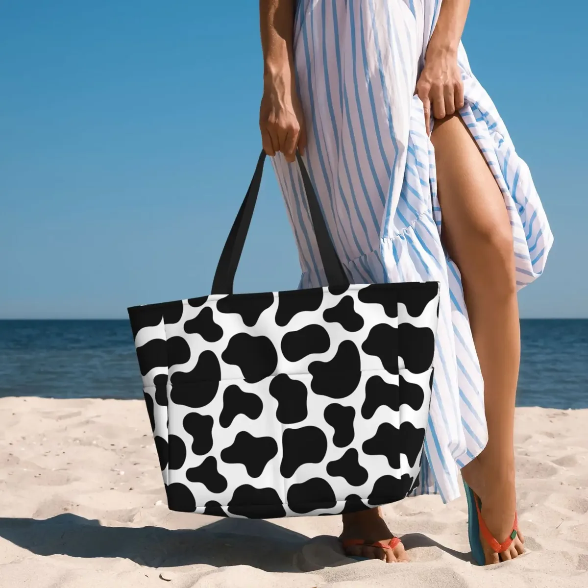 sac fourre-tout de plage personnalisé avec votre image, sac de voyage avec nom, motif multi-style, conception personnalisée, cadeaux initiés, chimshopping