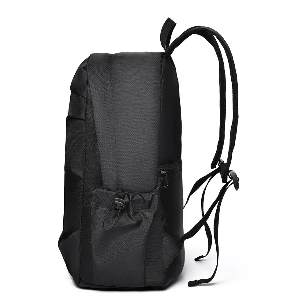 Sac à dos unisexe pliable et extensible en nylon, léger, décontracté, grande capacité, multifonctionnel, pour sports de plein air et voyage