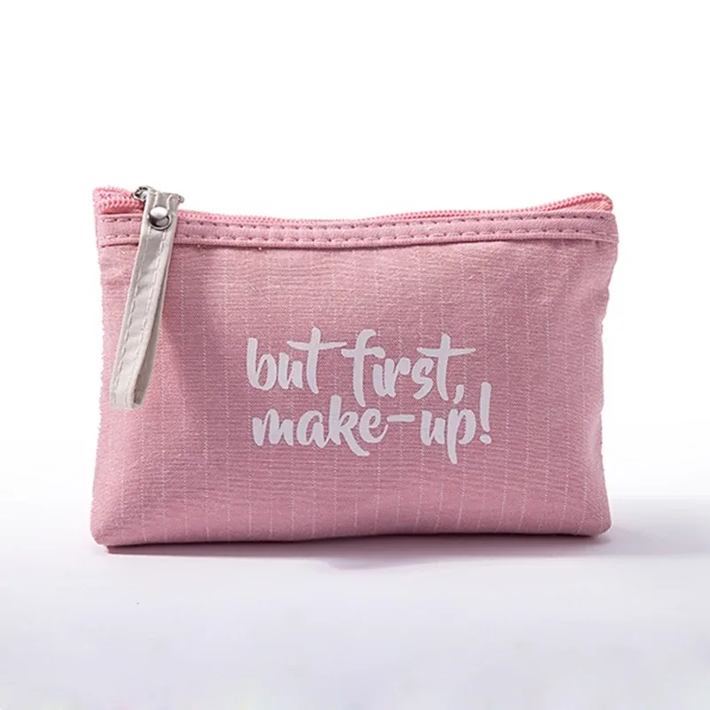 sac de rangement de cosmétiques, sac de maquillage de voyage, sac de rangement de voyage, organisateur à fermeture éclair, porte-monnaie d'extérieur pour femmes