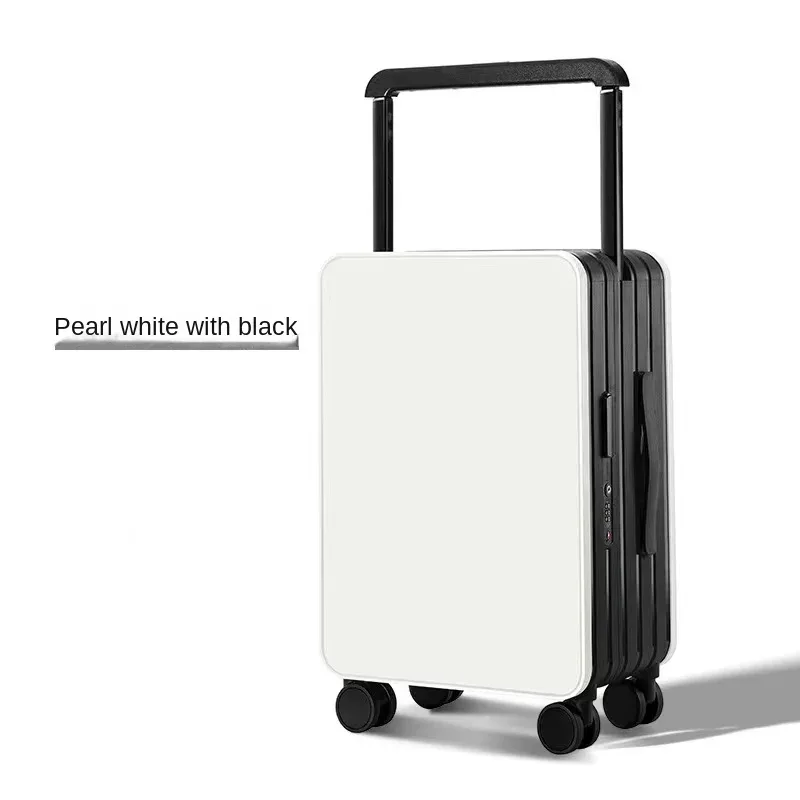 valise à bagages à poignée large pour femmes et hommes valise de voyage 20-26 pouces sac de cabine bagage de grande capacité avec roues lisses