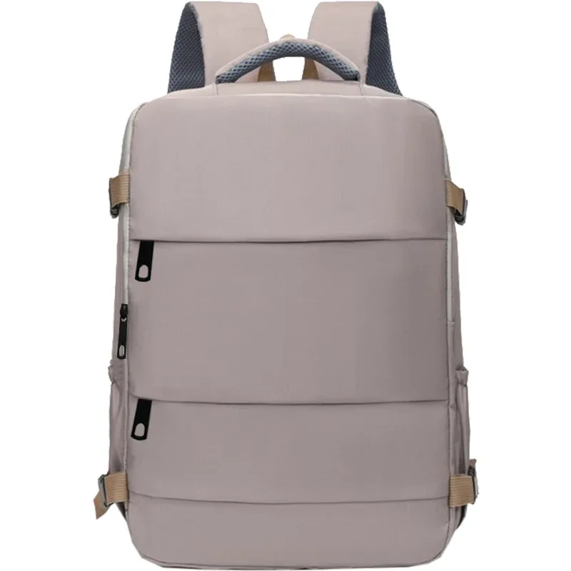 sac à dos de voyage polyvalent pour femme avec compartiment à chaussures, sacoche pour ordinateur portable multi-poches avec sangle de bagage pour le travail et les voyages
