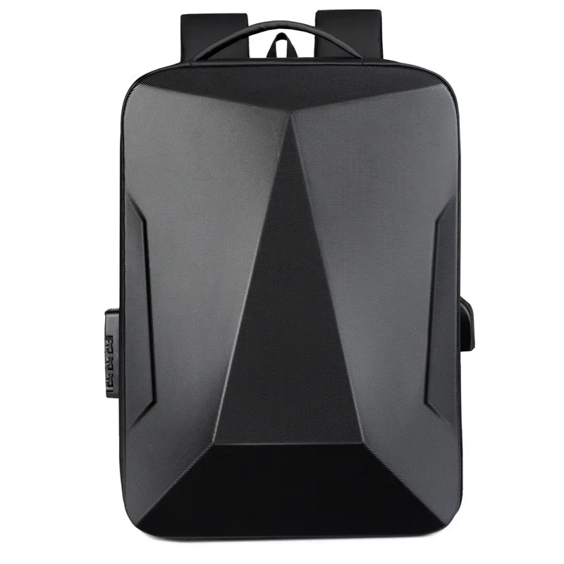 sac à dos professionnel pour homme, coque rigide, grande capacité, avec port usb, poignée télescopique, étanche, pour ordinateur portable 16 pouces, idéal pour les voyages