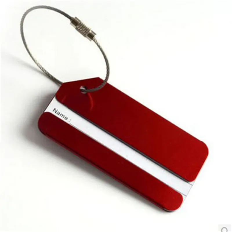 accessoires de voyage en forme d'avion, étiquette de bagage créative, étiquettes nominatives de bagage, étiquettes de bagages en alliage d'aluminium, étiquette d'embarquement
