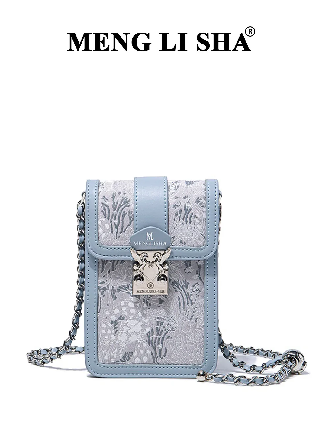 nouveau sac à téléphone portable brodé tendance et unique - parfait pour les femmes, sac bandoulière portable avec sangle réglable