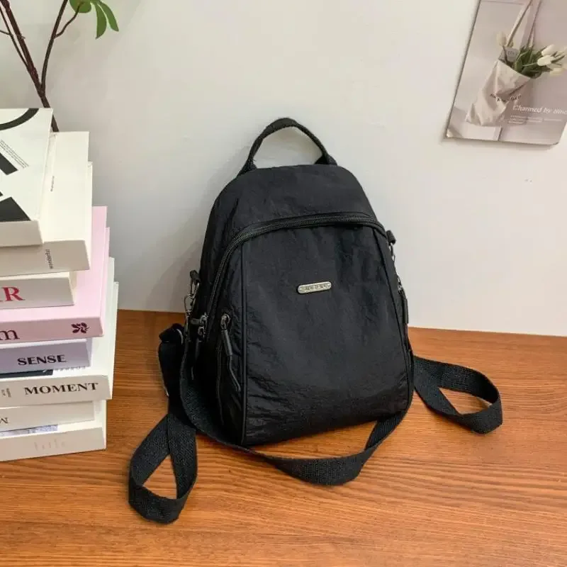 sac à dos coréen tendance de grande capacité, sac léger pour les trajets quotidiens, sac à dos décontracté pour femmes