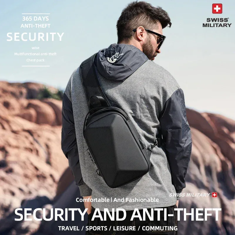 marque militaire suisse sac à dos pour ordinateur portable anti-vol étanche sac à dos décontracté usb charge hommes sac de voyage d'affaires sac à dos mochila