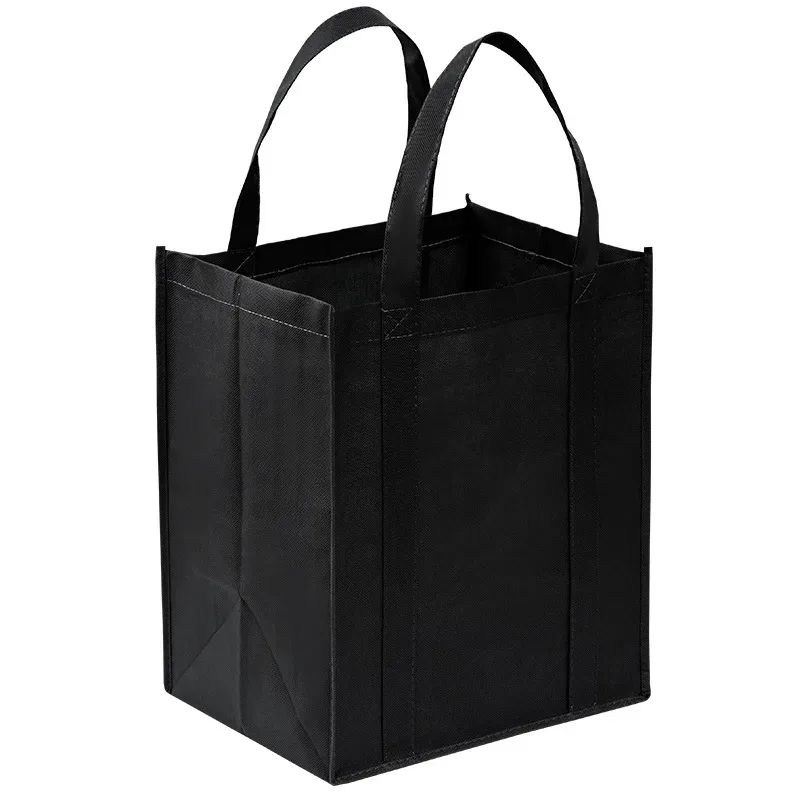 sac à provisions non tissé de grande capacité, sac fourre-tout pliable, sacs fourre-tout réutilisables, sac à main de voyage extérieur, pocommuniste de rangement