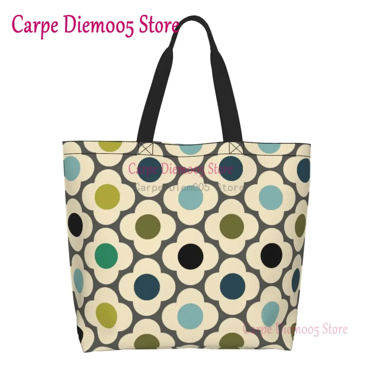 orla kiely sac fourre-tout grande capacité pour femme, sac d'épicerie pour femme, initié