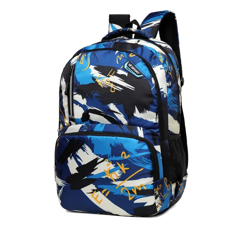 créatif plus récent camouflage sac à dos à la mode étudiant sac d'école voyage sac à dos style coréen unisexe épaissir affaires sacs à bandoulière