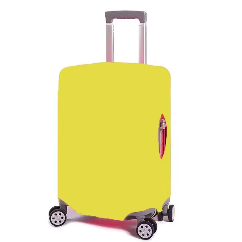 housse de bagage unisexe, tige de traction de voyage, anti-poussière, boîte en tissu épais à haute élasticité, housses de protection, étui de supports de valise et de coffre
