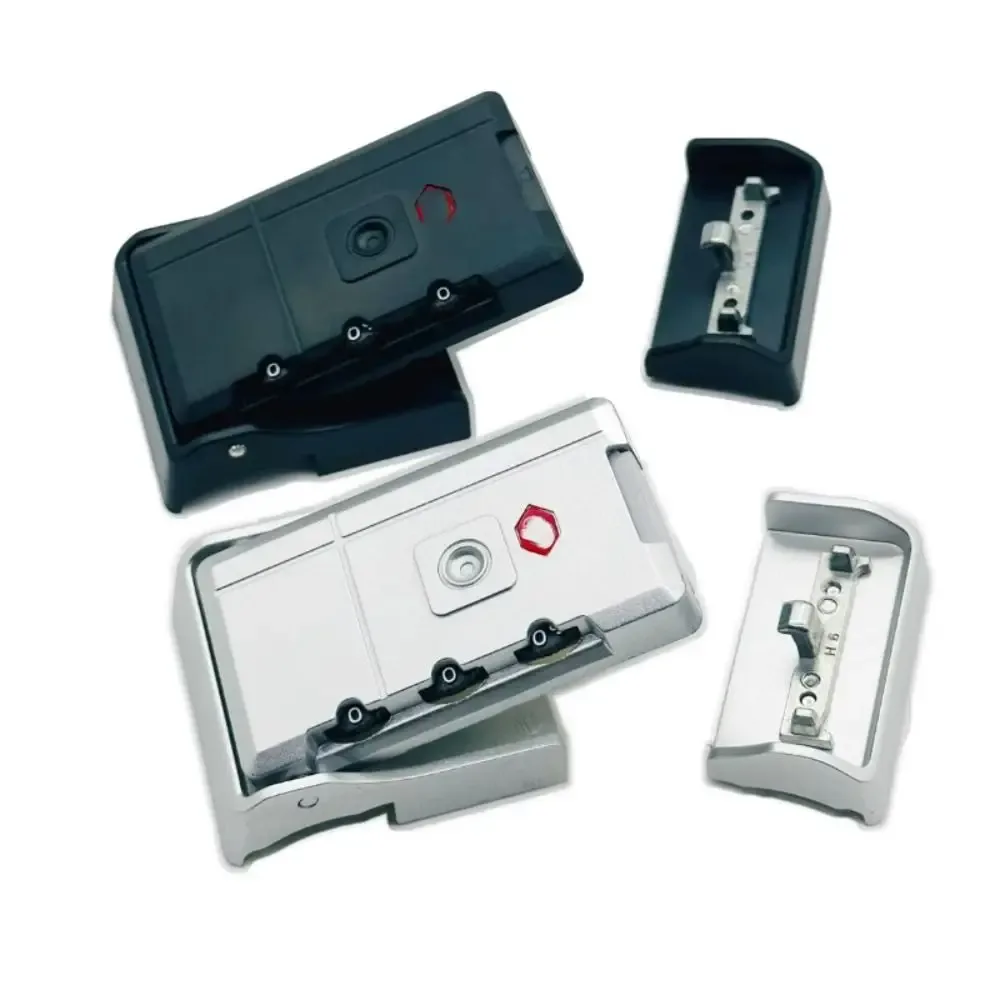 serrure portable noire et argentée avec mot de passe pour bagages, valise antivol, outil de sécurité, loquet, cadenas de sécurité