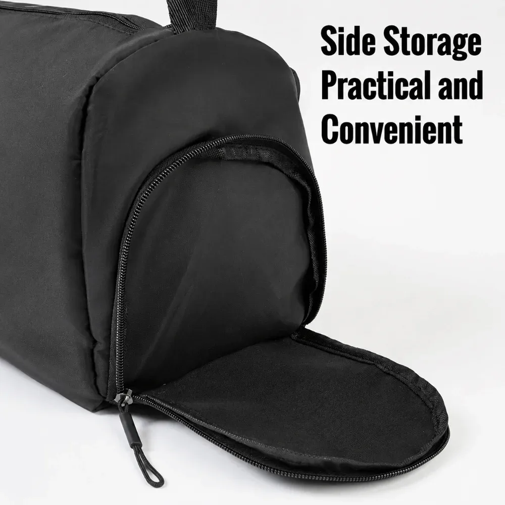 sac de voyage en tissu oxford imperméable, grande capacité, ultraléger, sac fourre-tout de voyage, sangle réglable, sac à dos de sport unisexe