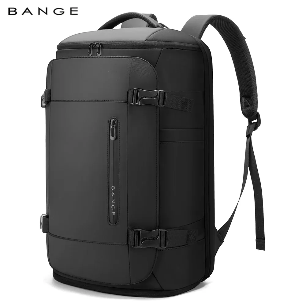 BANGE Multi nouveaux hommes sac à dos sport voyage affaires grande capacité séparation sèche et humide randonnée en plein air avec compartiments à chaussures