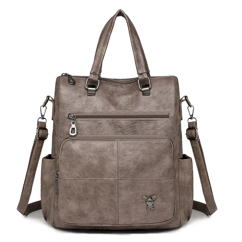 sac à bandoulière en cuir souple pour femmes, sac à bandoulière multifonctionnel à la mode, sac à main polyvalent pour les déplacements, nouvelle collection 2025