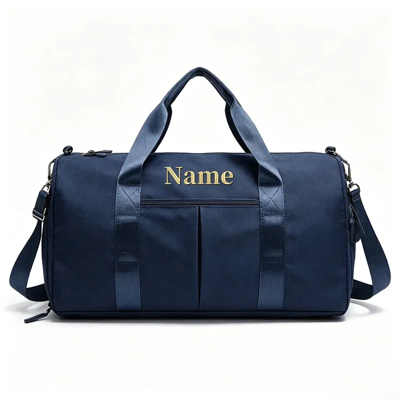 sac de sport personnalisé pour fille et garçon, broderie de nom, idéal pour l'école, le camping, les activités, les voyages de nuit, les week-ends, cadeau