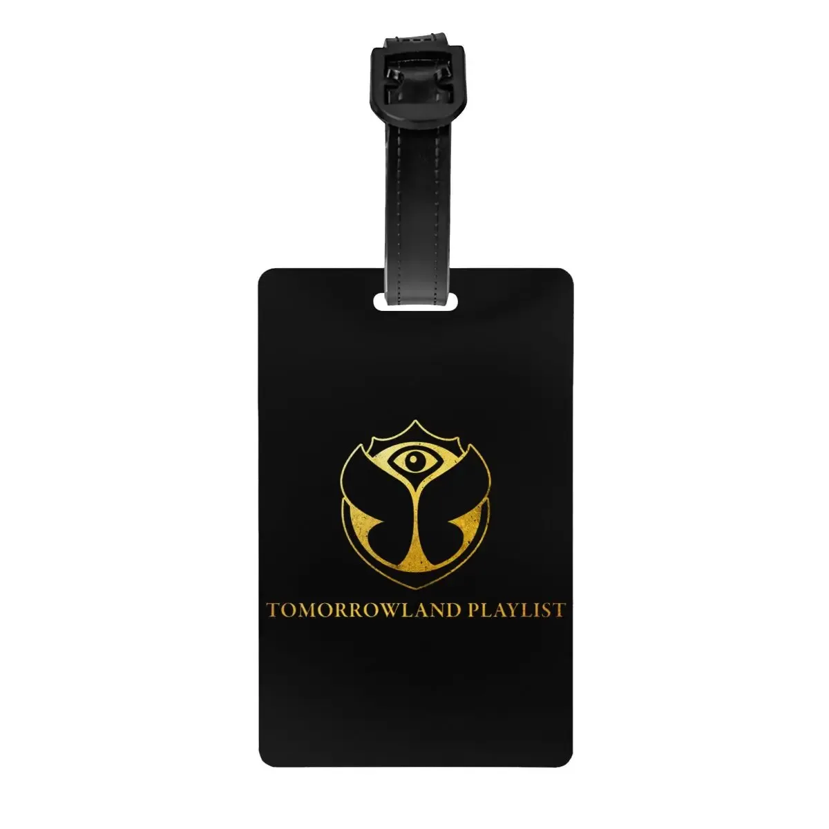 tomorrowland-étiquette de bagage personnalisée, protection de la vie privée, danse électronique belge, festival de musique, étiquettes de bagage, sac attro, valise