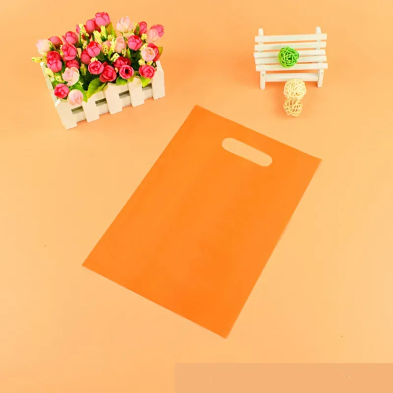 50 sacs en plastique vierges pour bijoux, grands sacs de shopping en plastique, petits sacs d'emballage pour cadeaux (pour impression de logo, il faut 200 pièces)