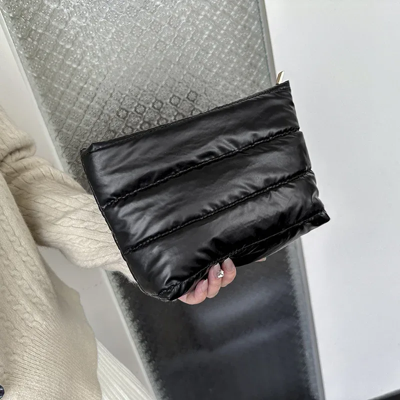trousse de maquillage noire de grande capacité, sac à cosmétiques multifonctionnel portable, sac de rangement de toilette étanche, sac de voyage
