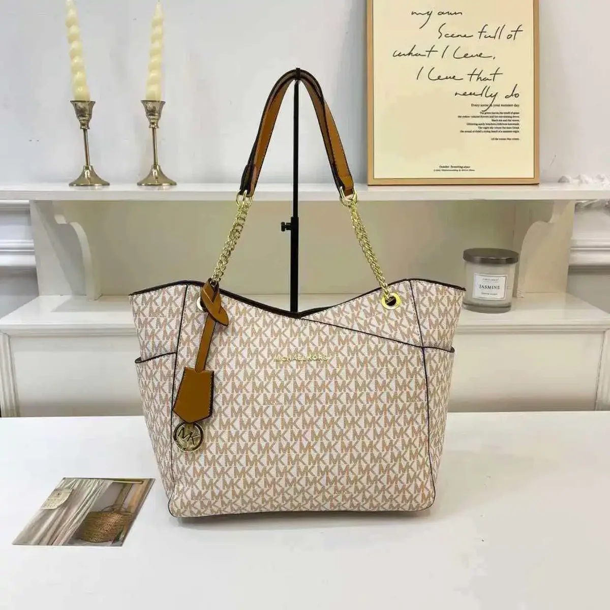 sac fourre-tout michael kors mk 2026 – divers styles, sac à bandoulière et à main avec chaîne