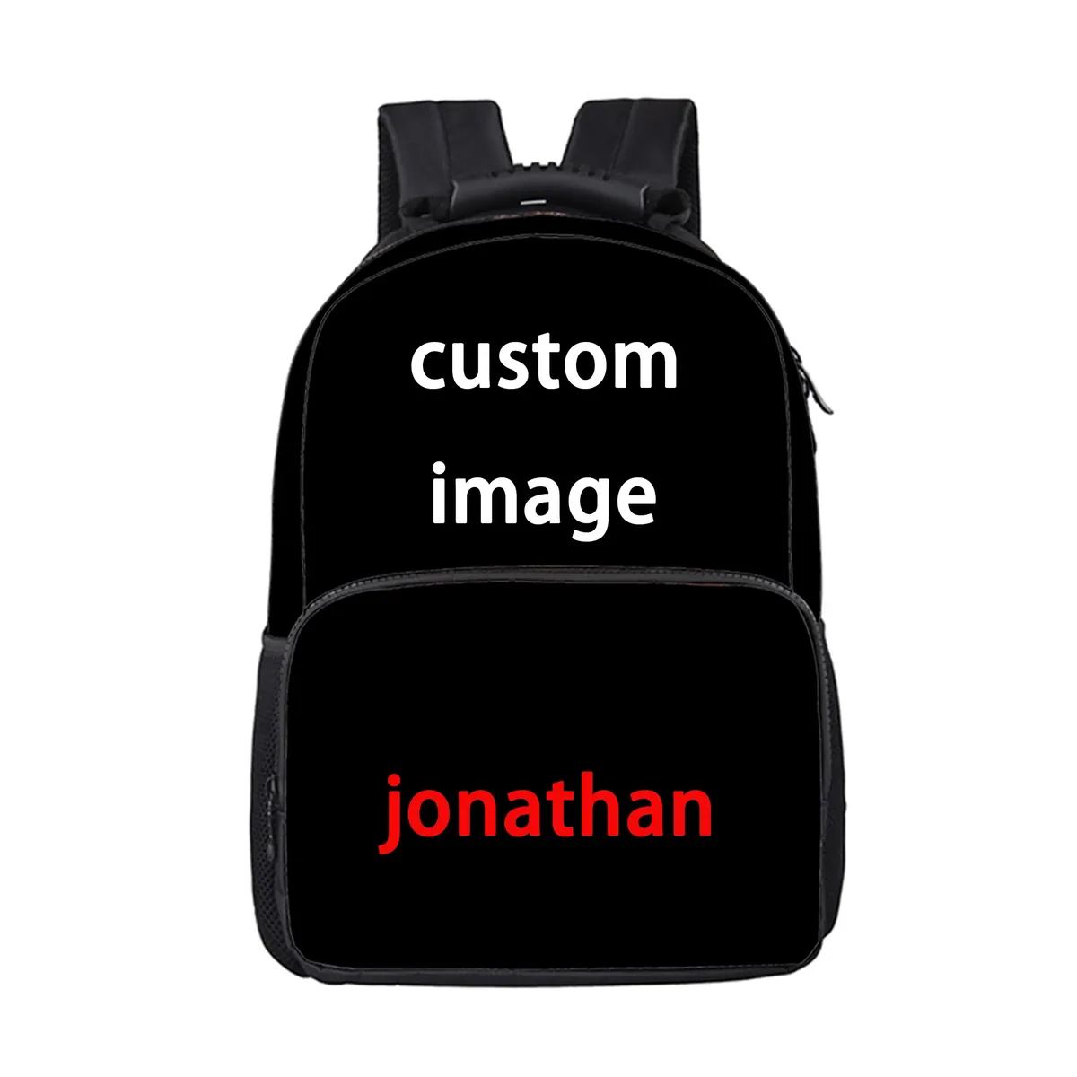 sac à dos personnalisé avec image, sacs d'école pour adolescents, femmes et hommes, sac à bandoulière pour voyage, sac à dos de jour