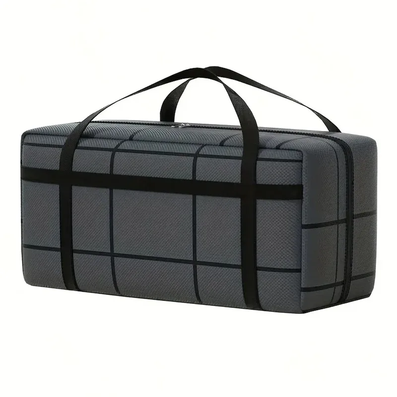 Sac à bagages mobile étanche de grande capacité, sac de voyage Extra pliable, organisateur de vêtements pliable et anti-poussière, sacs de rangement