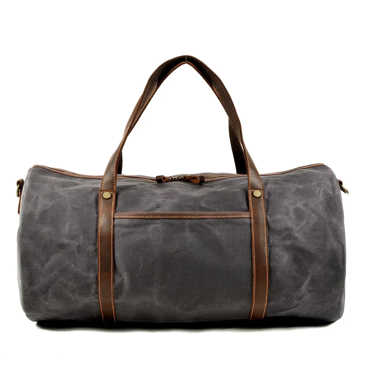 sac de voyage pliant rétro de grande capacité, sac à bandoulière portable étanche pour fitness en plein air