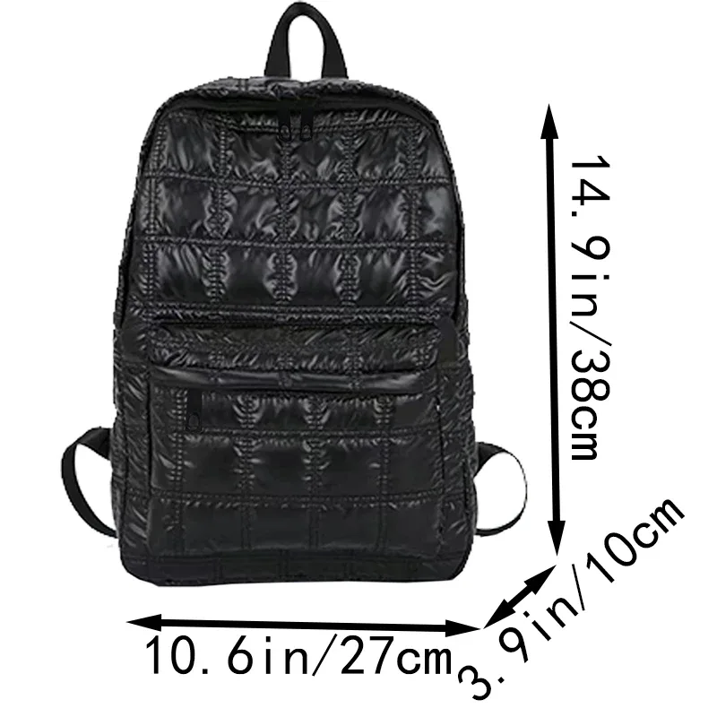 sac à dos brillant et élégant, tendance, multicolore, sangle réglable, léger pour les déplacements quotidiens, les voyages en plein air, sac cadeau de festival