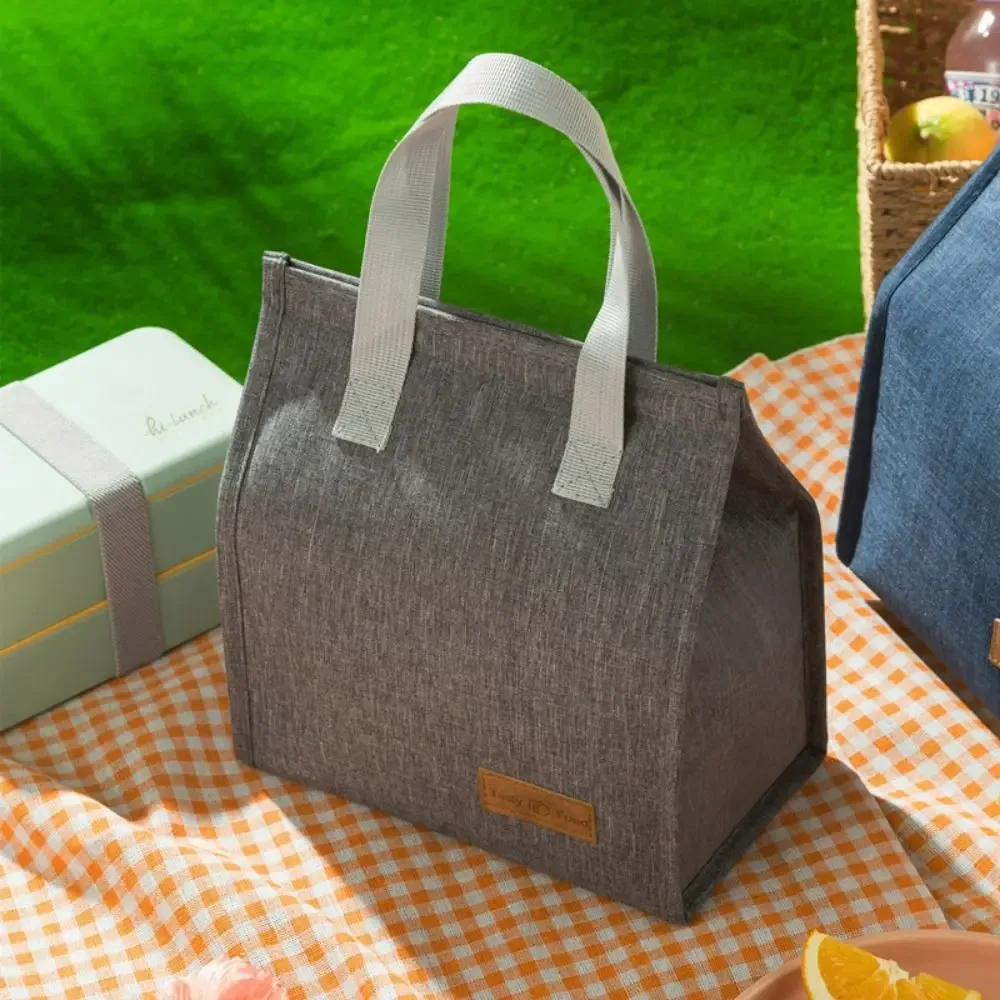 paquet refroidisseur boîte à déjeuner sac nourriture en plein air sacs à main fourre-tout toile sac à déjeuner thermique petit déjeuner organisateur sac à déjeuner étanche