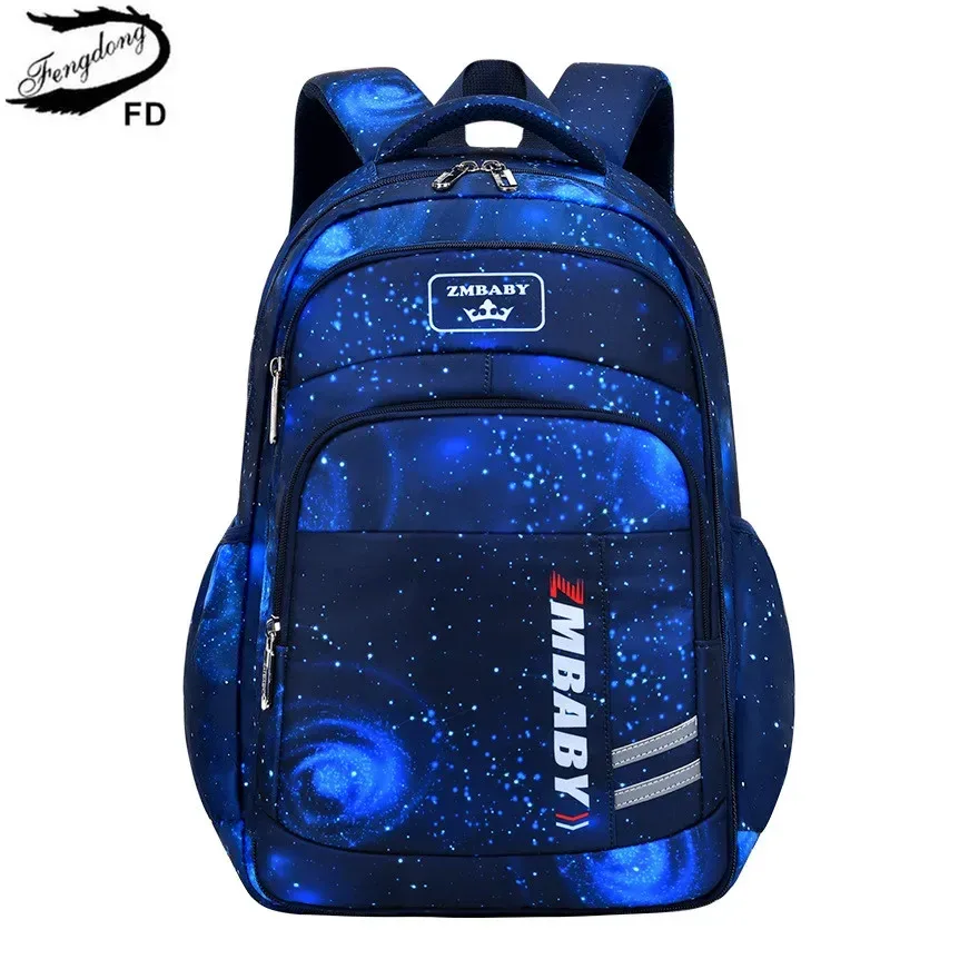 Space Star sac à dos d'école étanche pour garçons sacs d'école primaire de grande capacité sac de livre pour adolescents sac à dos de voyage pour étudiants