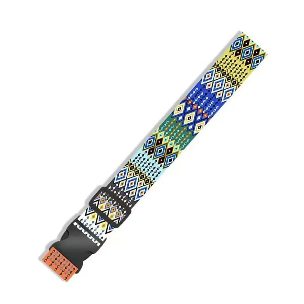 sangle de bagage en fibre de polyester, élastique et réglable, ceinture de fixation pour bagages, anti-perte, anti-vol, ceintures de valise, voyage