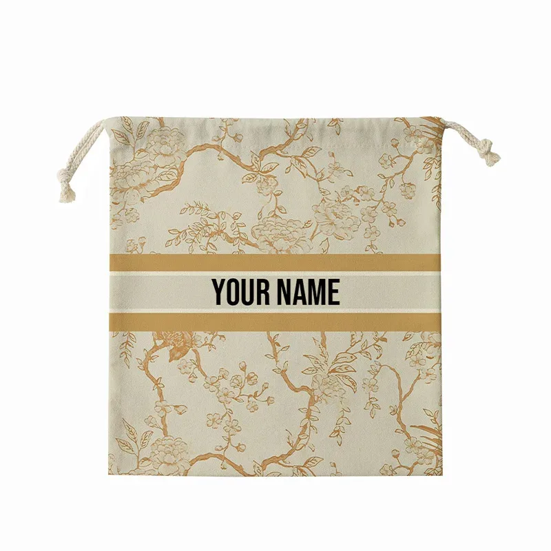 sac en toile pour épaules, poches à cordon de serrage, sac à dos de shopping personnalisé pour étudiant, pochette en coton pour salle de sport, sac de rangement de voyage