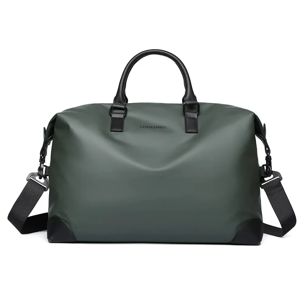 sac à bandoulière fourre-tout de voyage unisexe, sac à main séparé sec et humide, compartiment de grande capacité, sac de gymnastique de yoga, fourre-tout léger de fitness
