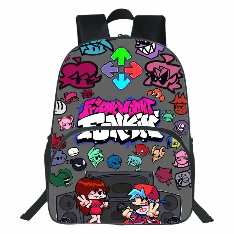 Vendredi soir Funkin sac à dos vendredi soir Funkin imprimé sac à dos Anime grande capacité garçons et filles étudiant voyage sac à dos