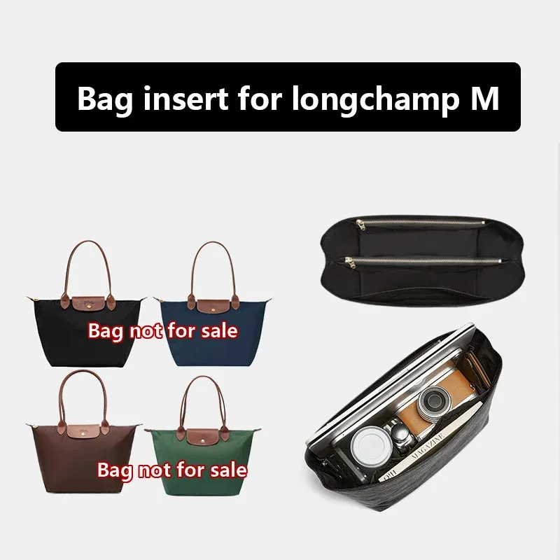 insert de sac pour ordinateur portable longchamp, organisateur de sac, support de sac léger, accessoires de sac en papier dupont