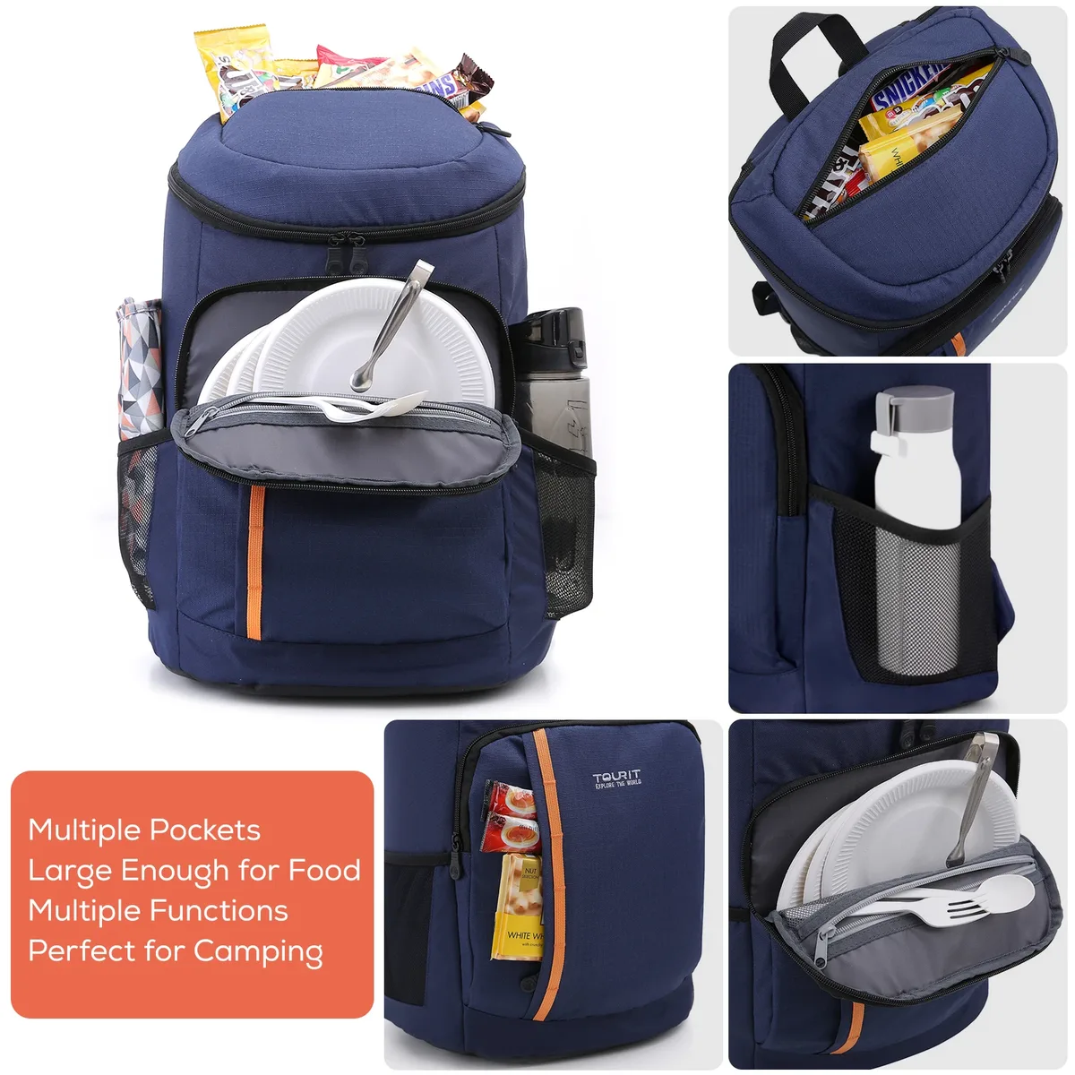 30 litres sac à dos thermique tourit bière sac isotherme étanche sac isolé voyage plage étanche stockage des aliments sac à déjeuner
