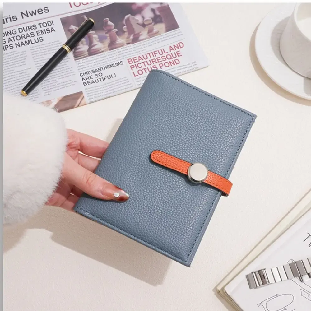 porte-cartes créatif en pu, étui de passeport, porte-billets, portefeuille pliable, étui multifonctionnel pour cartes, sac de rangement pour cartes, pour femme