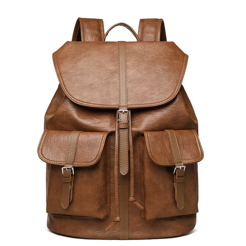sacs à dos en cuir vintage de haute qualité, grande capacité, adaptés aux magazines a4, pour les trajets quotidiens, les voyages, sac à dos pour filles, sac à dos 3 en 1