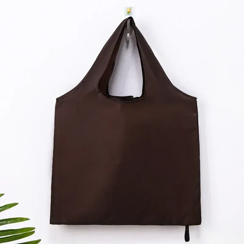sac de courses pliable, sac d'épicerie de voyage réutilisable, sac à main écologique à une épaule pour voyage, sac fourre-tout de stockage des aliments et des fruits