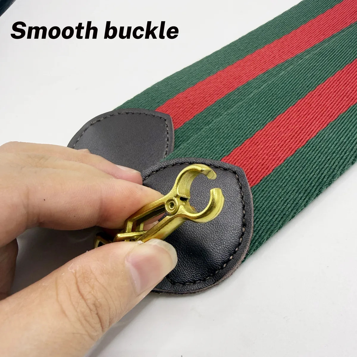 sangle de sac en nylon tressé pour femmes, sangles en cuir pour sac à bandoulière ophidia, ceintures réglables, sangles de sac à main