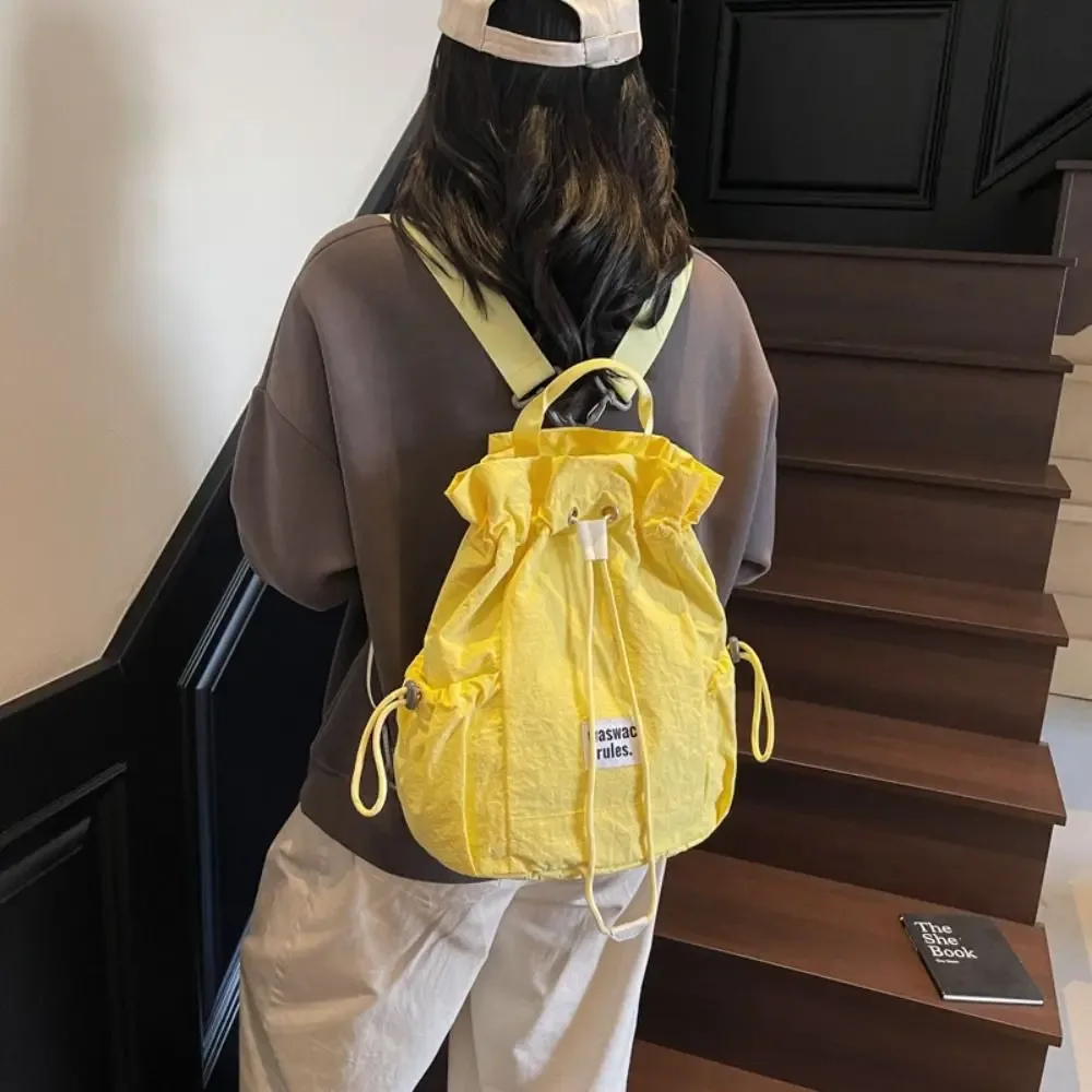 sac à dos de sport de grande capacité pour le rangement des raquettes, sac à bandoulière léger de couleur unie, sac à bandoulière de fitness, style coréen, badminton