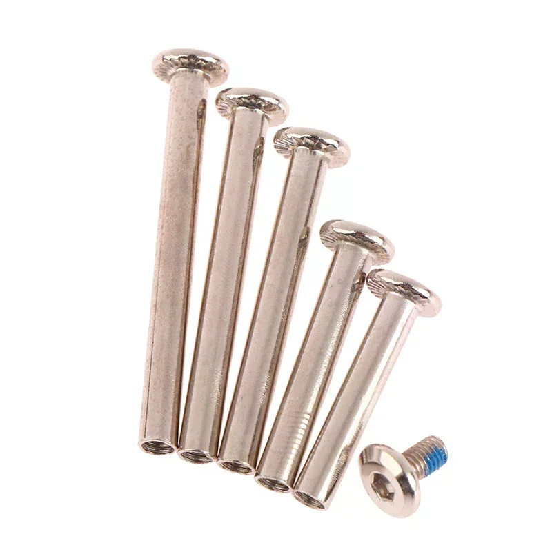 2 jeux de boulons de fixation pour roues de bagages, vis 6*33-60mm, pièces de rechange pour valises de voyage