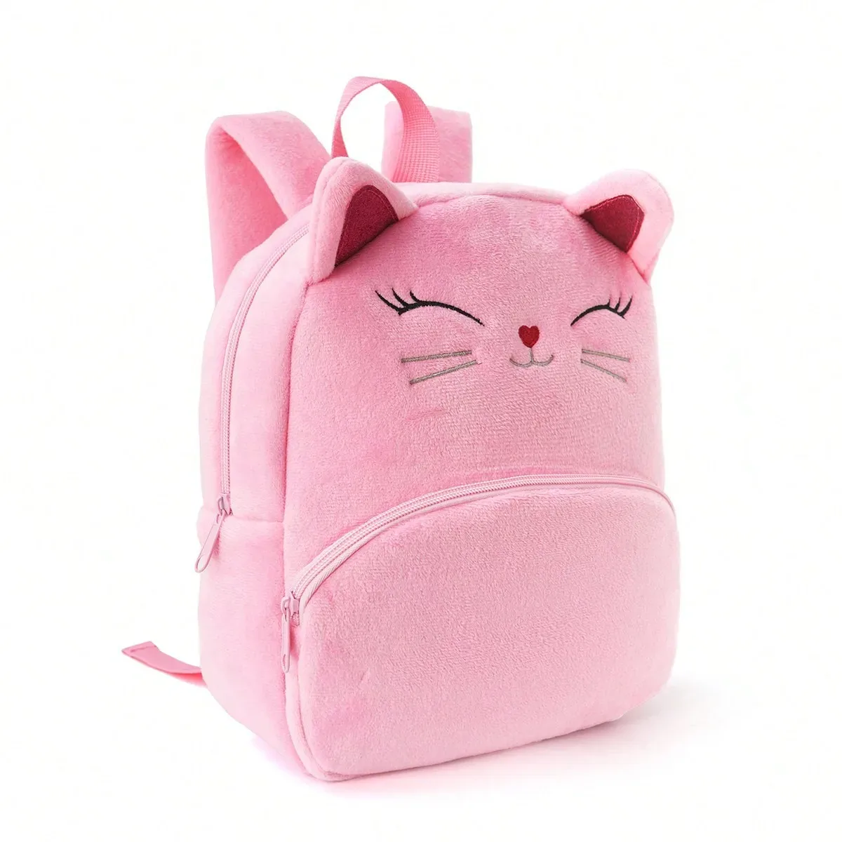sac à dos pour enfants en peluche multicolore à motif animal, idéal pour la vente en gros transfrontalière et les stands de rue, parfait pour la maternelle