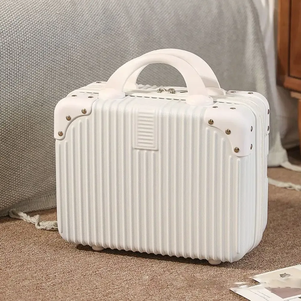 ventes flash : valise de voyage 14 pouces, mini trousse de maquillage, boîte à cosmétiques pour femmes