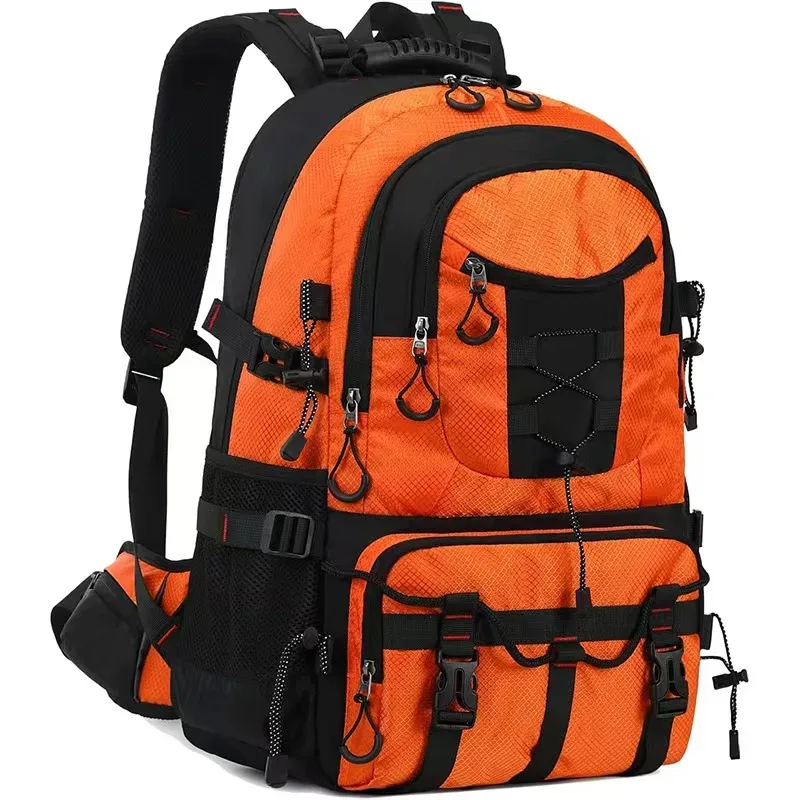 sac à dos de grande capacité, sac professionnel pour la randonnée et l'alpinisme, sac de voyage léger et imperméable, interface usb