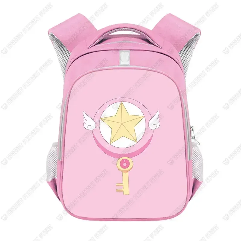 anime anime cardcaptor sakura sac à dos pour adolescente filles enfants sacs d'école femmes sacs à dos d'ordinateur portable enfants maternelle sac cadeau